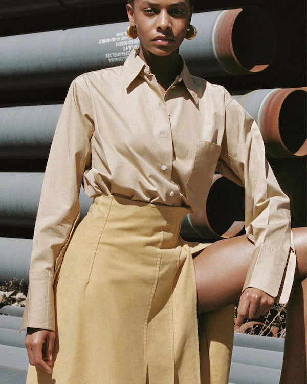 Celine Pre Fall 2017 Safari Wrap Skirt