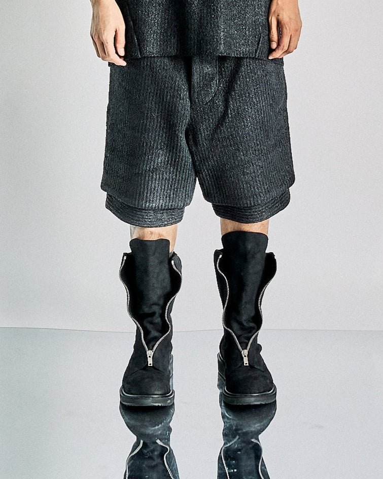 2014 woven paper short