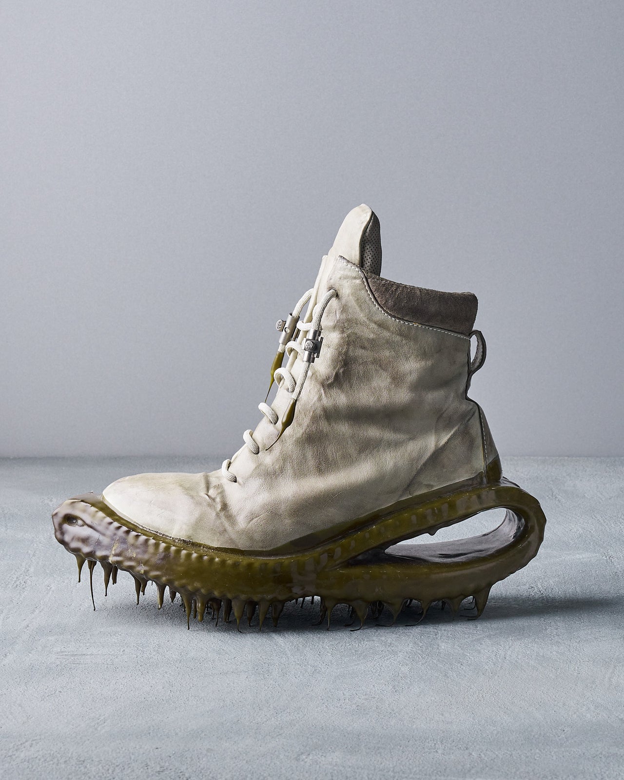 Carol Christian Poell U-Jack kangaroo leather Drip sneaker