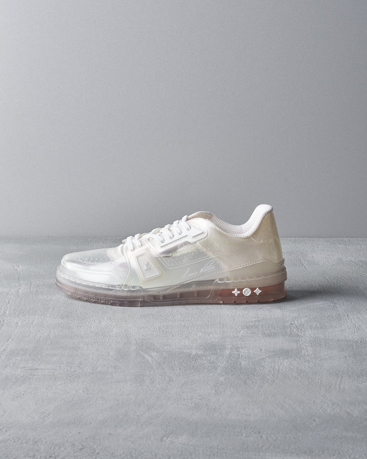 Louis Vuitton Transparent low sneaker