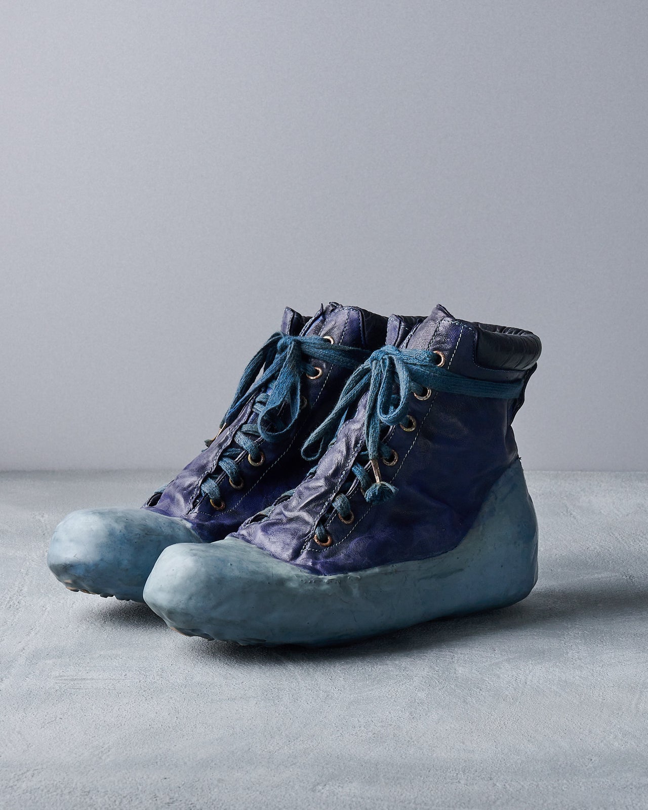 Carol Christian Poell High-top kangaroo drip sneaker