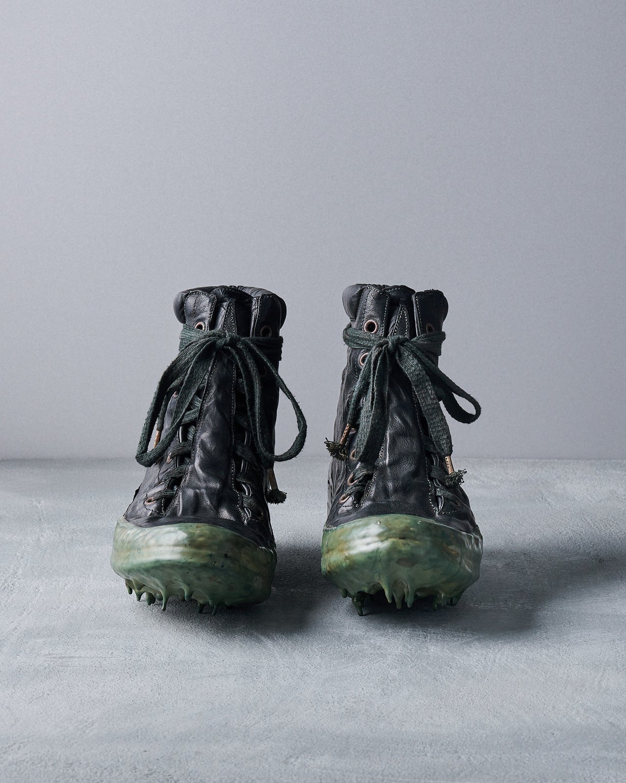 Carol Christian Poell High-top kangaroo drip sneaker