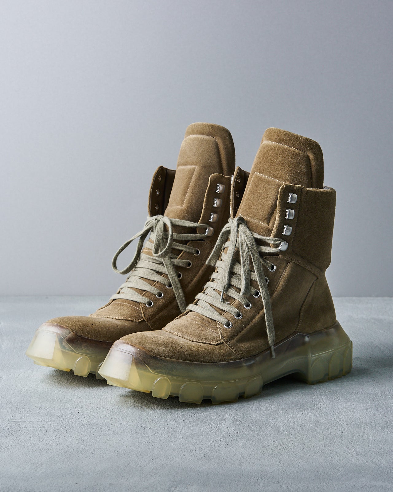Rick Owens FW 2018 Sisyphus Tractor Boot