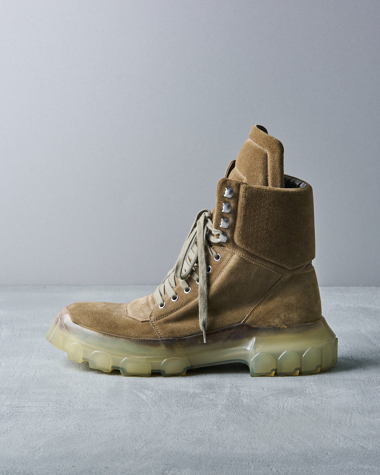 Rick Owens FW 2018 Sisyphus Tractor Boot