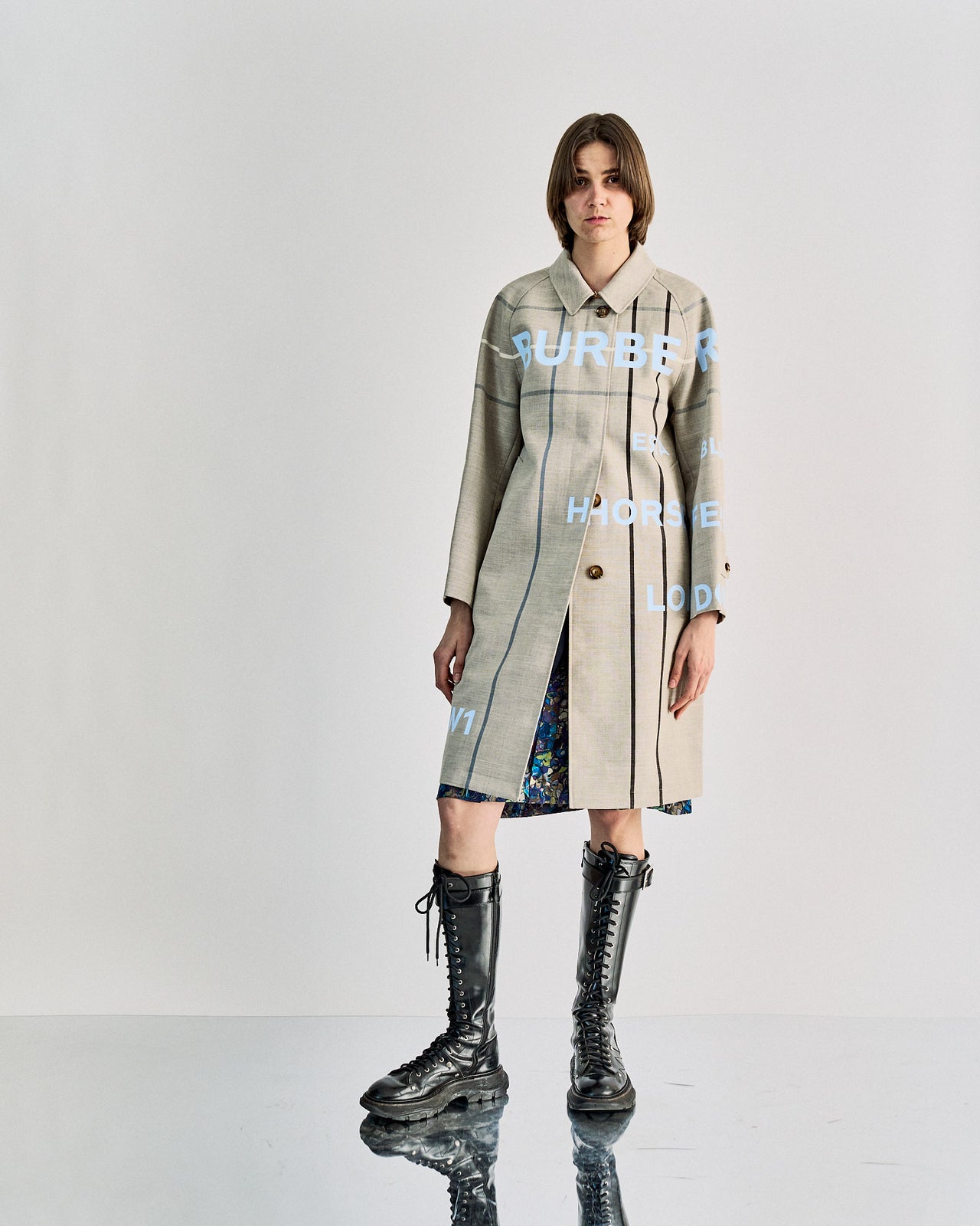 Burberry Horseferry print coat