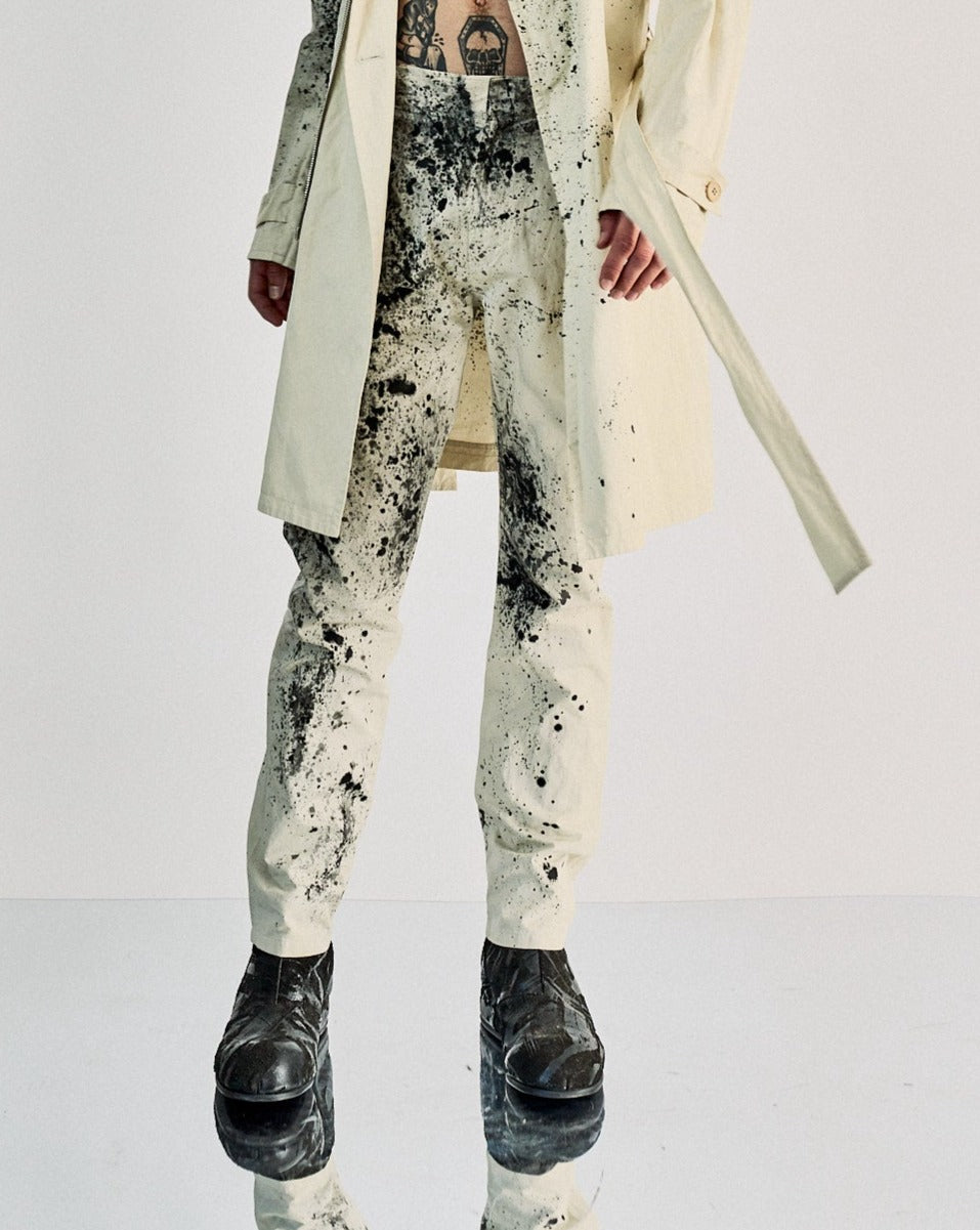 Kris Van Assche SS 2011 Splatter trouser