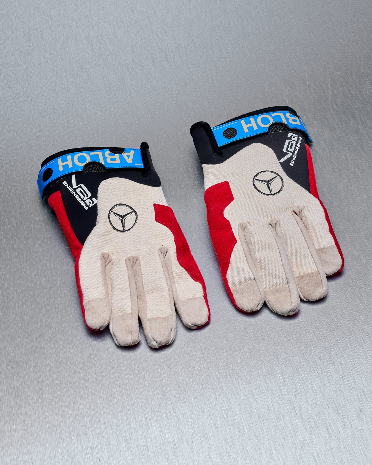 Virgil Abloh x Mercedes Benz driving gloves