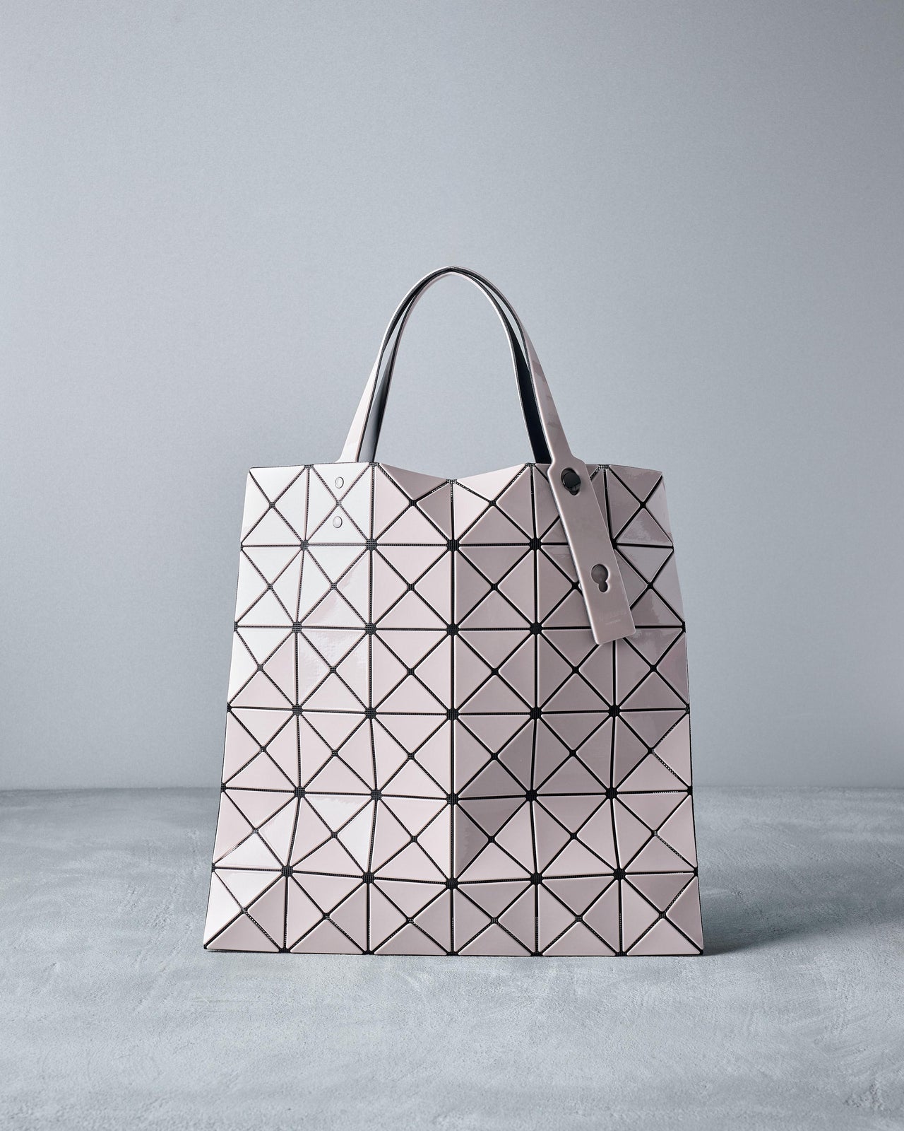 Issey Miyake Bao Bao 2023 Lucent basic metallic mini tote bag