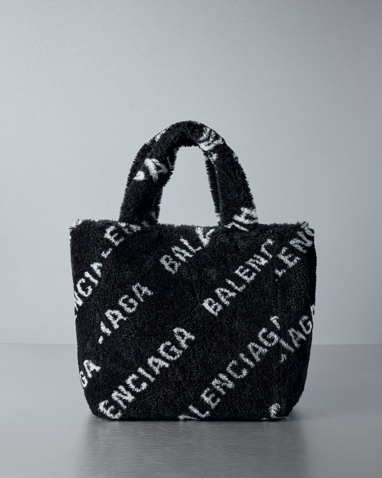 Balenciaga FW 2019 Everyday faux fur tote bag
