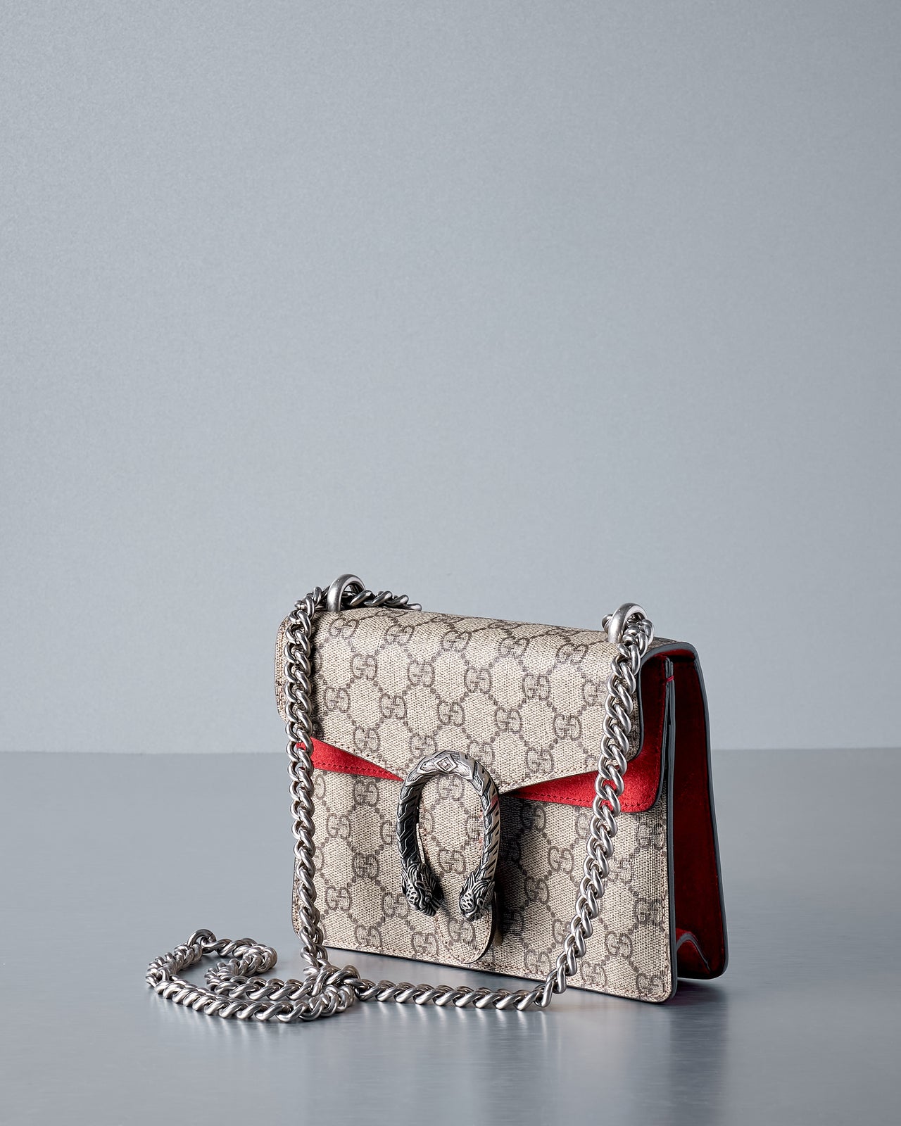 Gucci Supreme canvas mini Dionysus shoulder bag