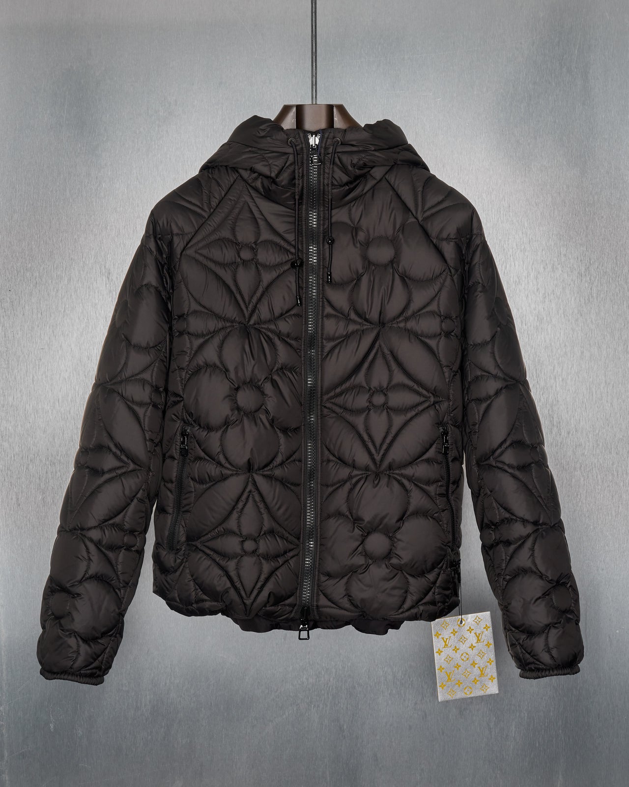 Louis Vuitton 2022 LVSE Flower Quilted Hoodie Jacket