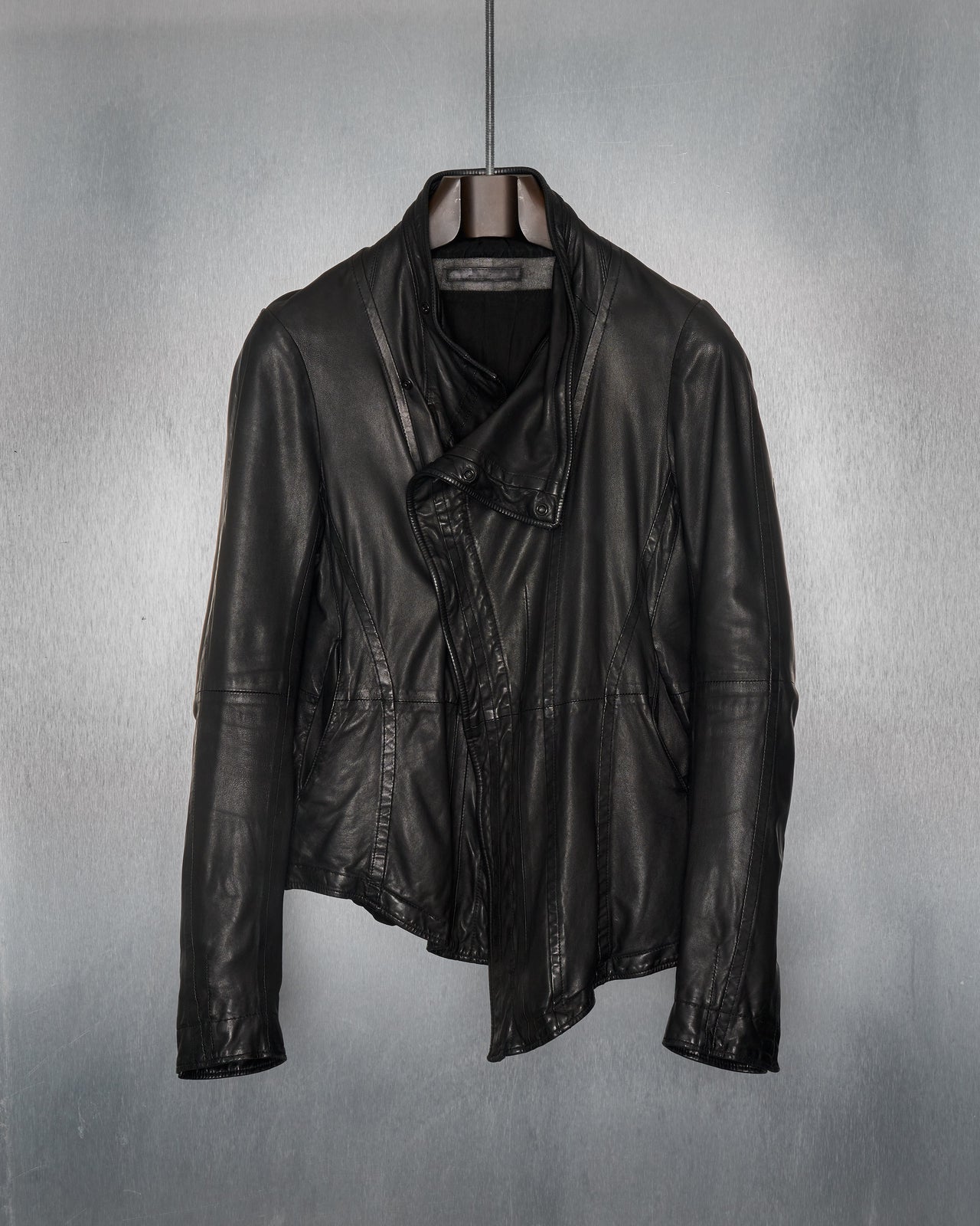 Julius FW 2012-13 Resonance Look 13 Lamb leather jacket