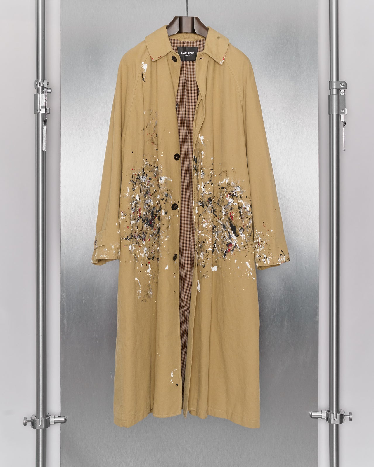 Balenciaga SS 2022 Look 52 Artist car coat