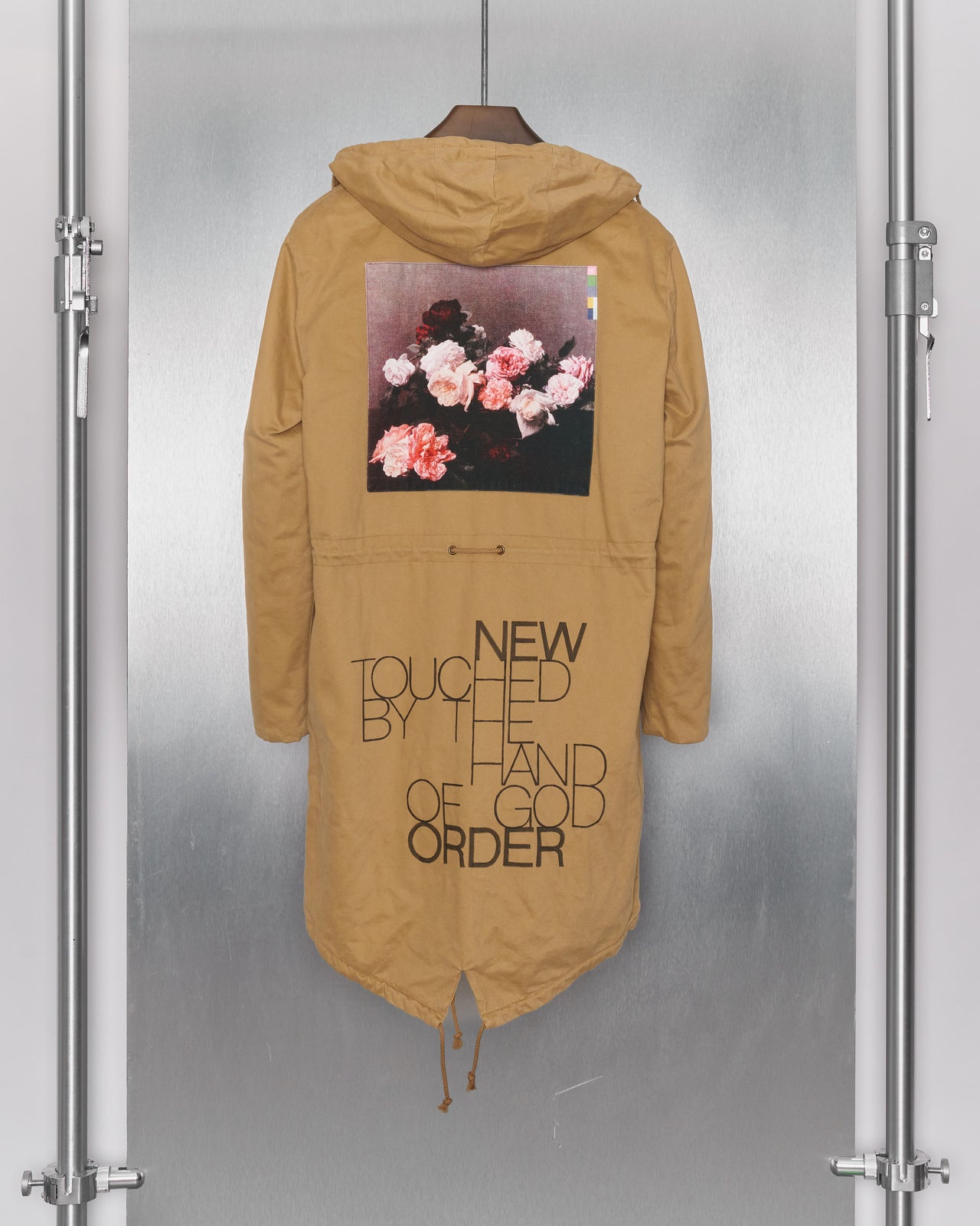 Raf Simons 2021 Archive Redux AW03 hand-painted parka jacket