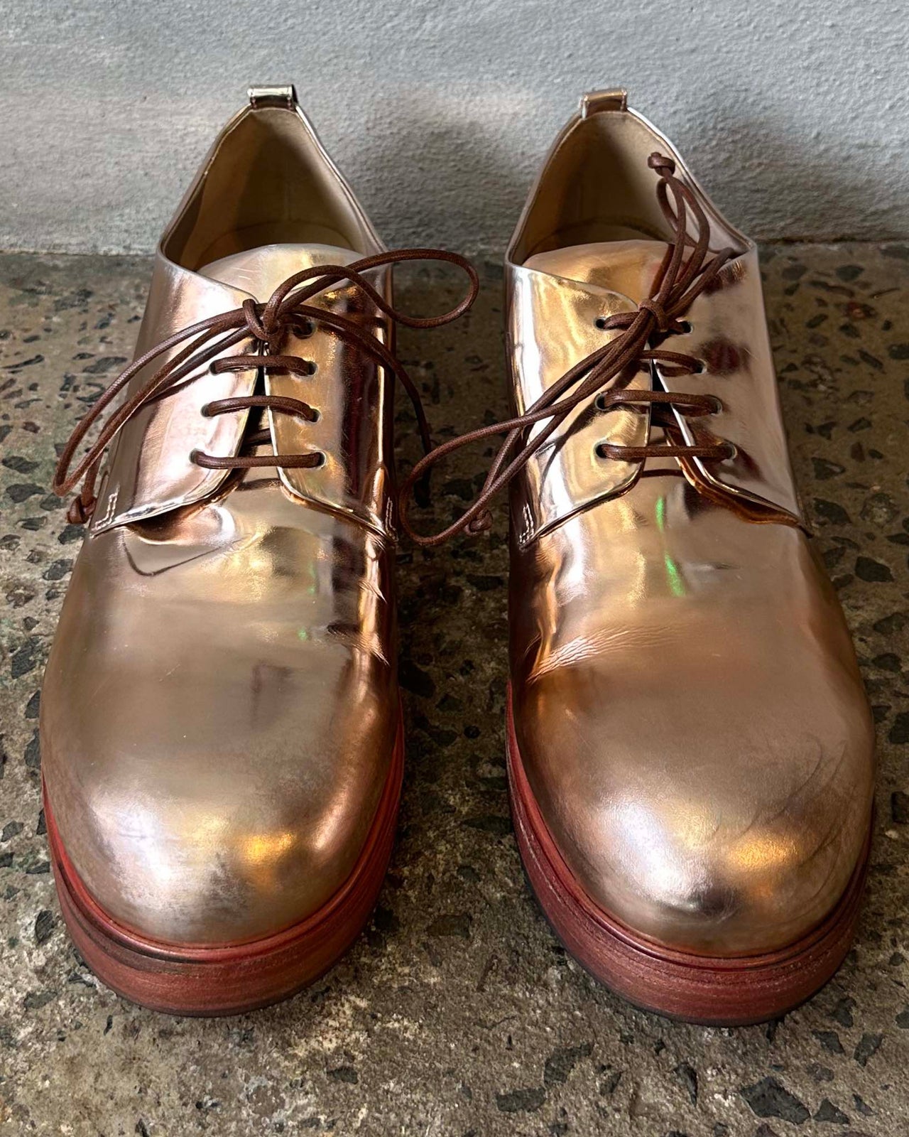 Marséll Gomme x Eckhaus Latta Lace-Up Derby