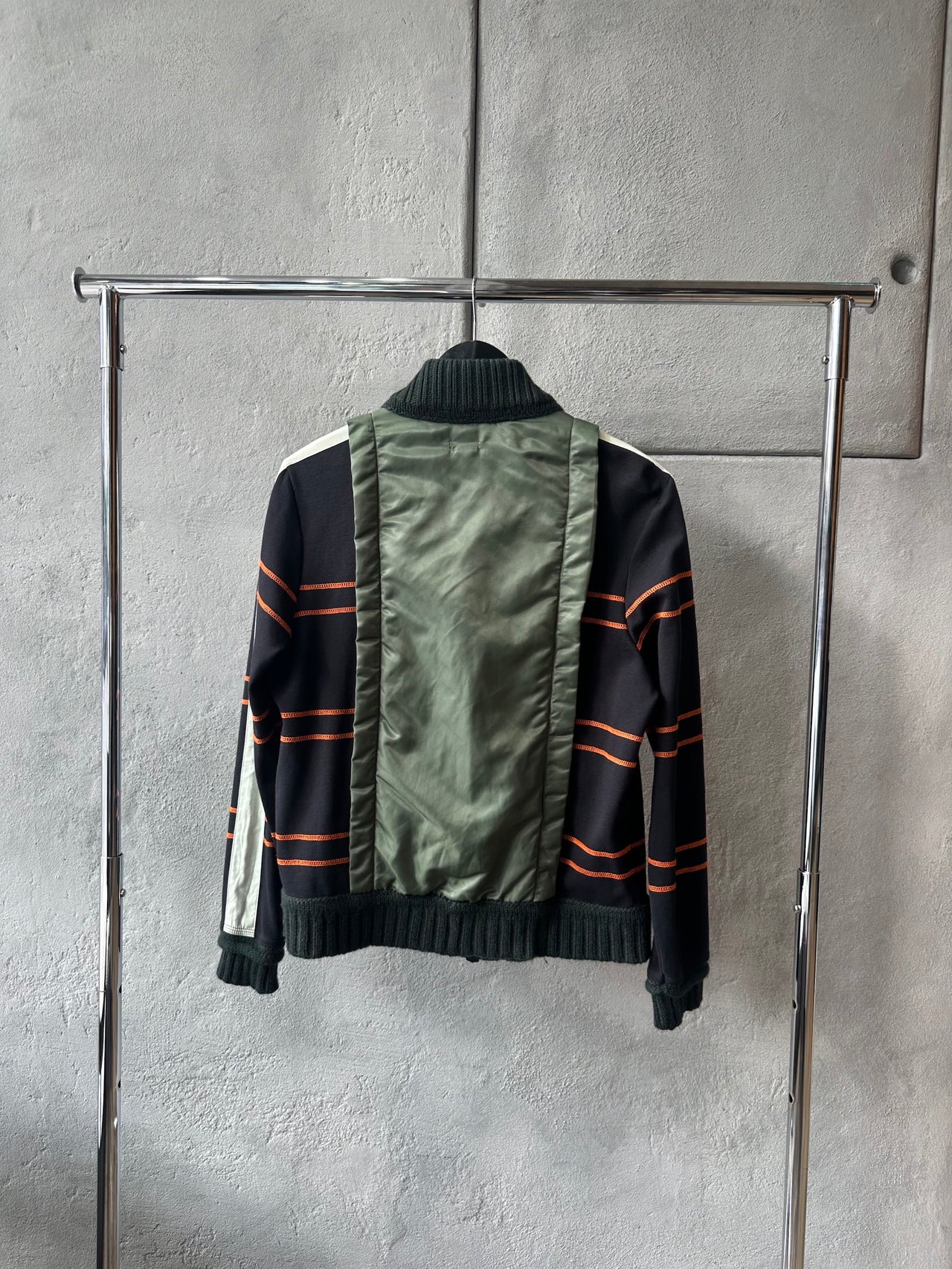 Craig Green Multi Layered Knit Front Bomber jacket
