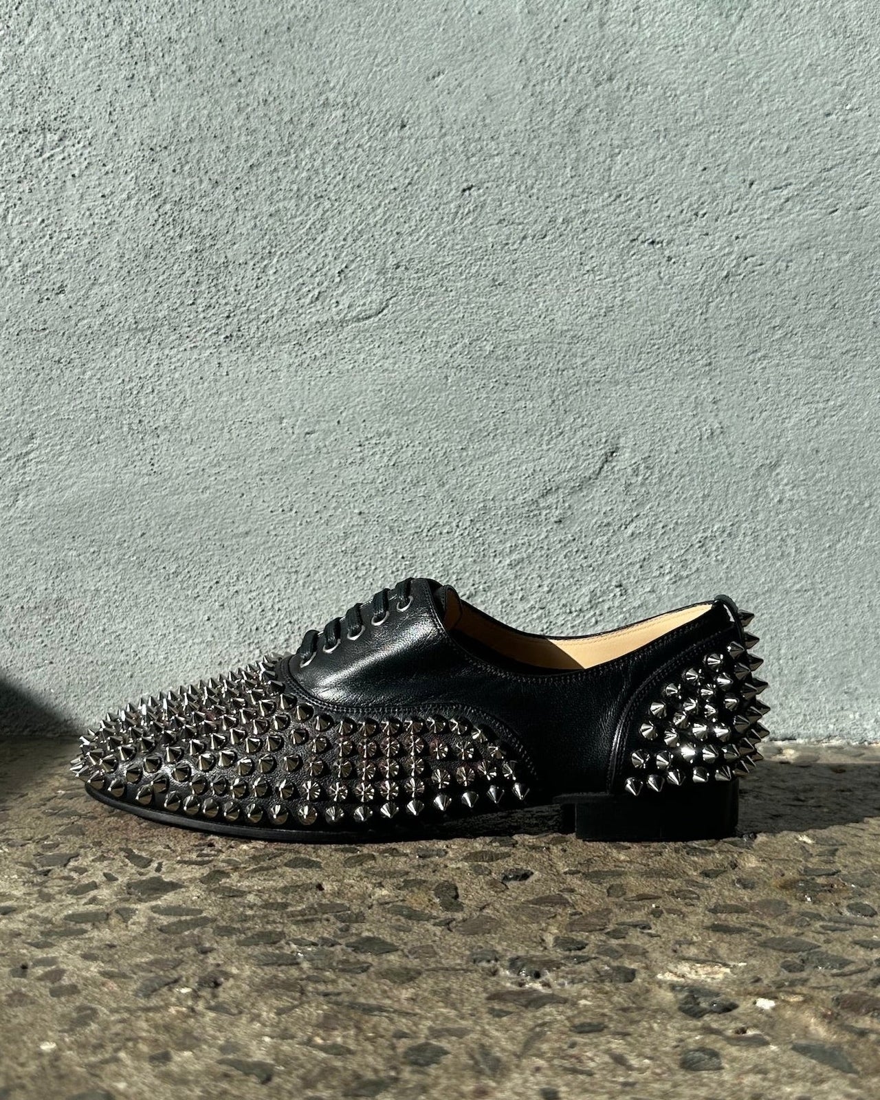 Christian Louboutin Freddy Spiked lace-up