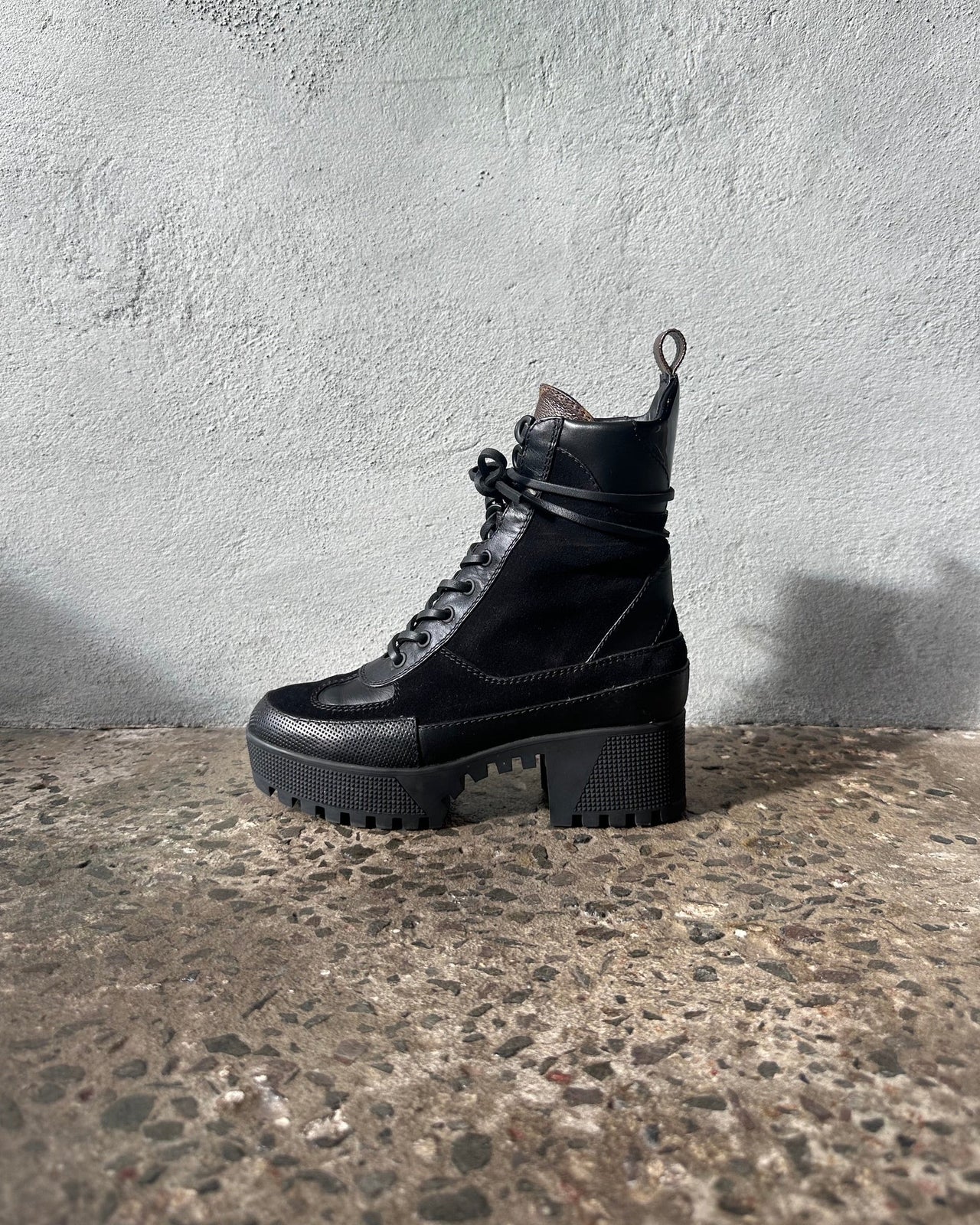 Louis Vuitton Laurette Platform Ankle Boot