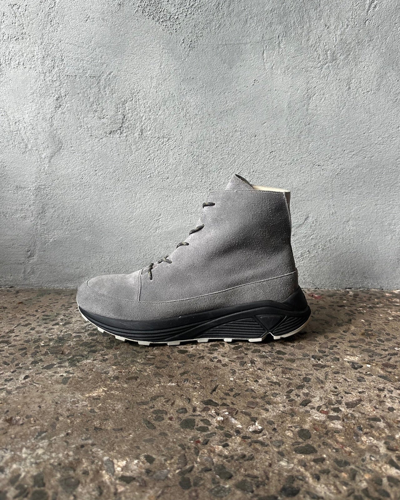 Song For The Mute x KKtP Suede lace up boot