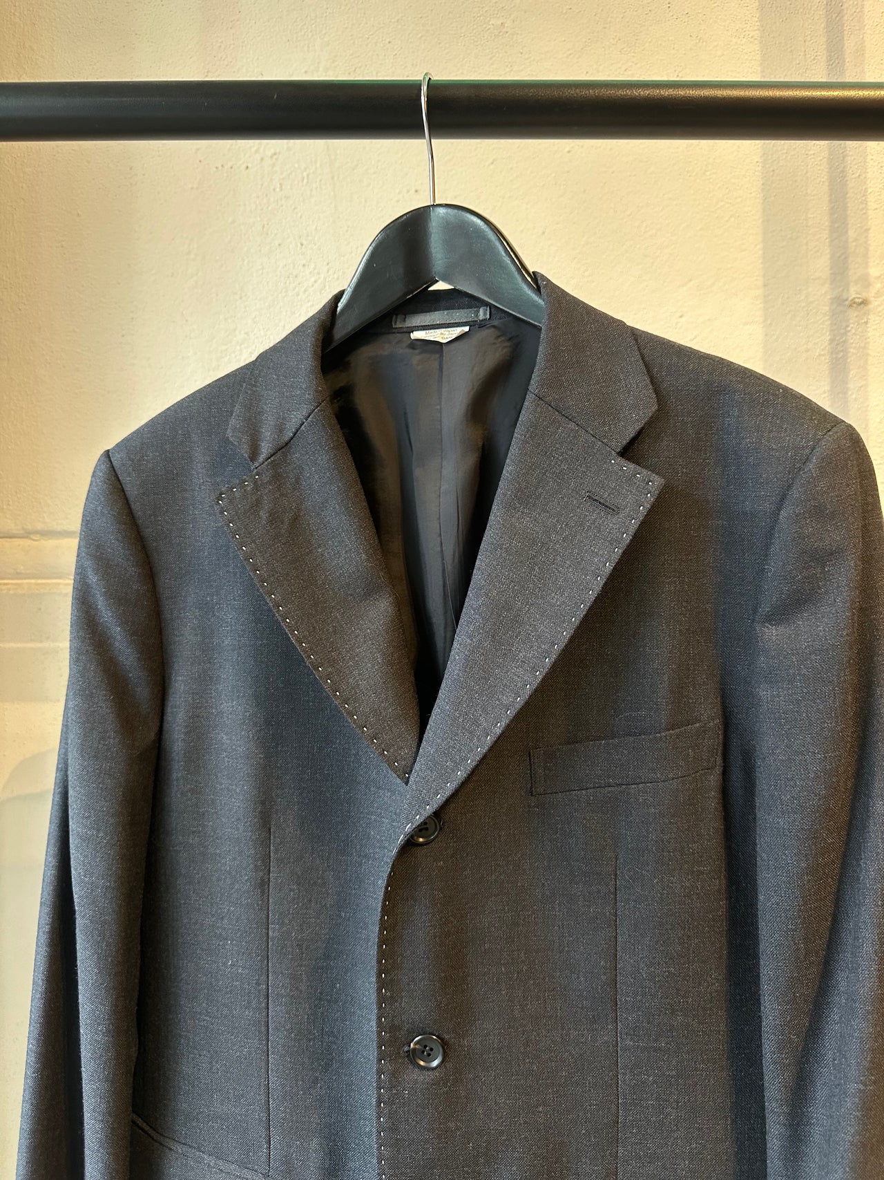 Comme des Garçons Homme Deux 2022 Contrast Stitch Suit Jacket