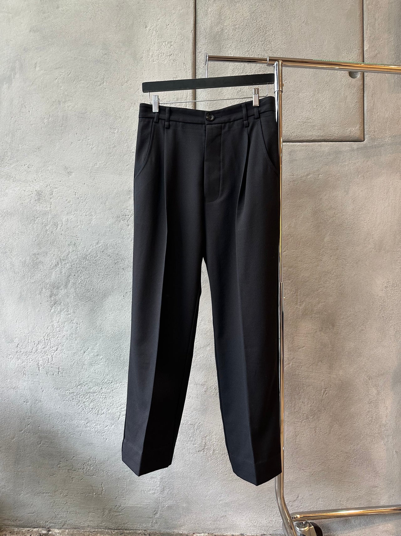 Song For The Mute 25.2 Sunflower Front pleat trouser