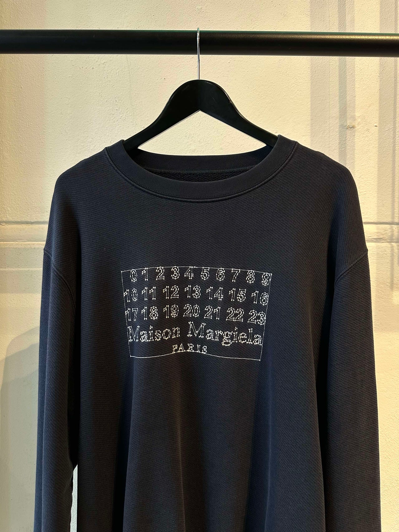 Maison Margiela SS 2020 Embroidered Logo Sweater