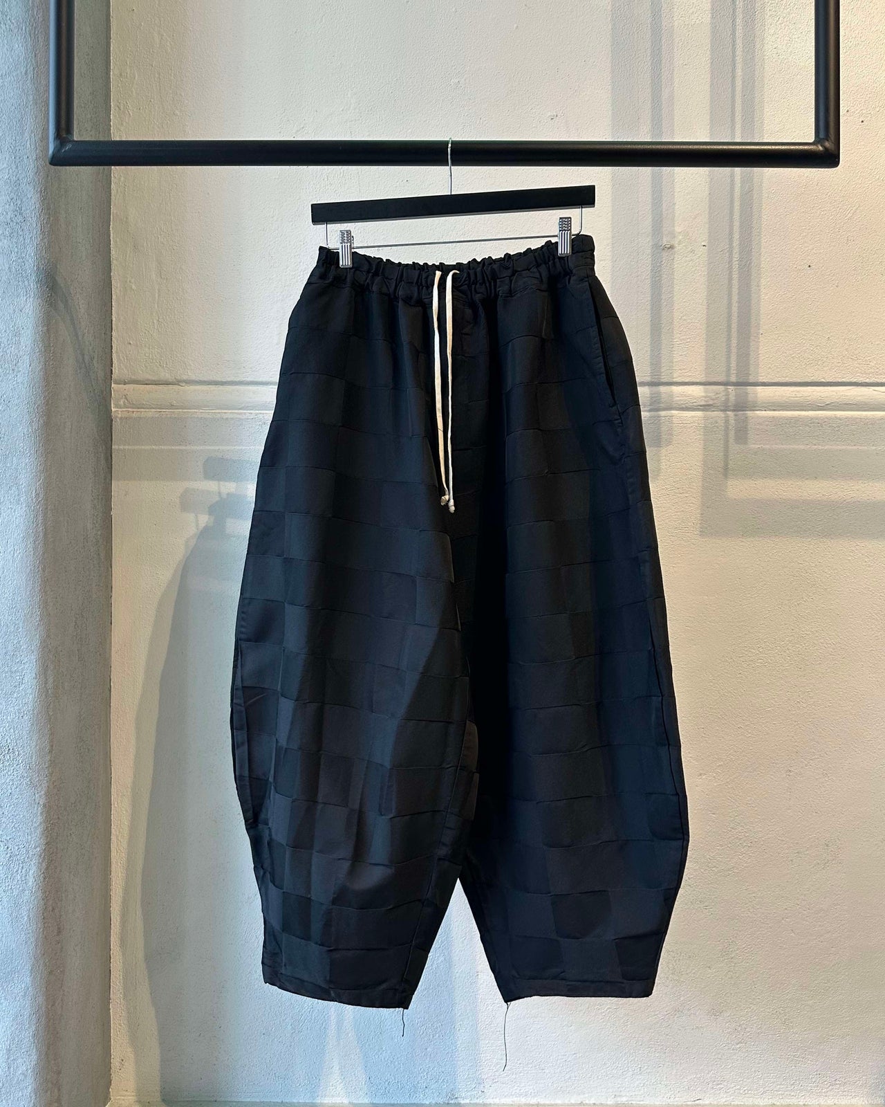 Comme des Garçons Black 2022 Checker Board Harem Pant