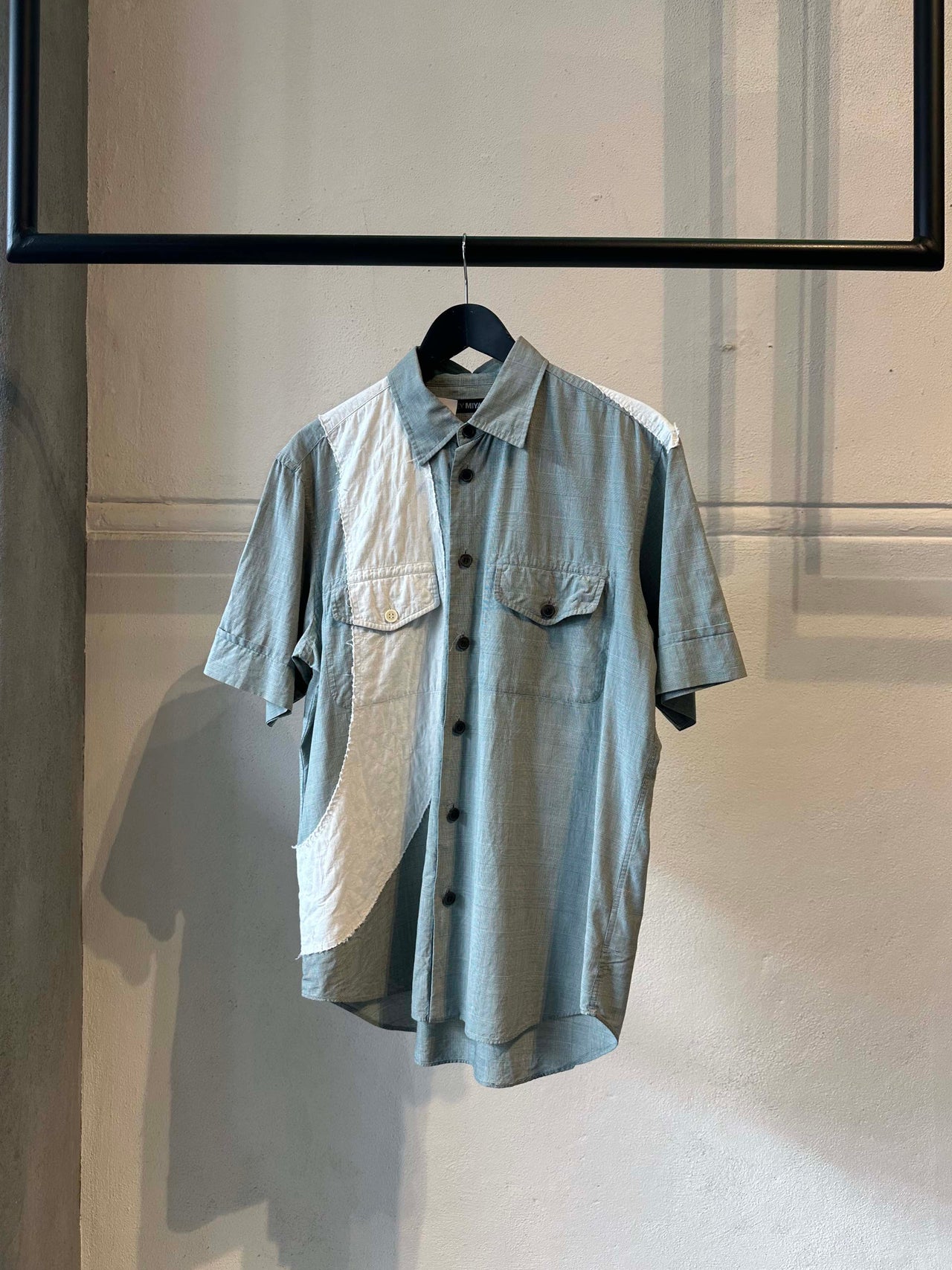 Issey Miyake SS 2007 "10" quilted S/Sleeve Shirt