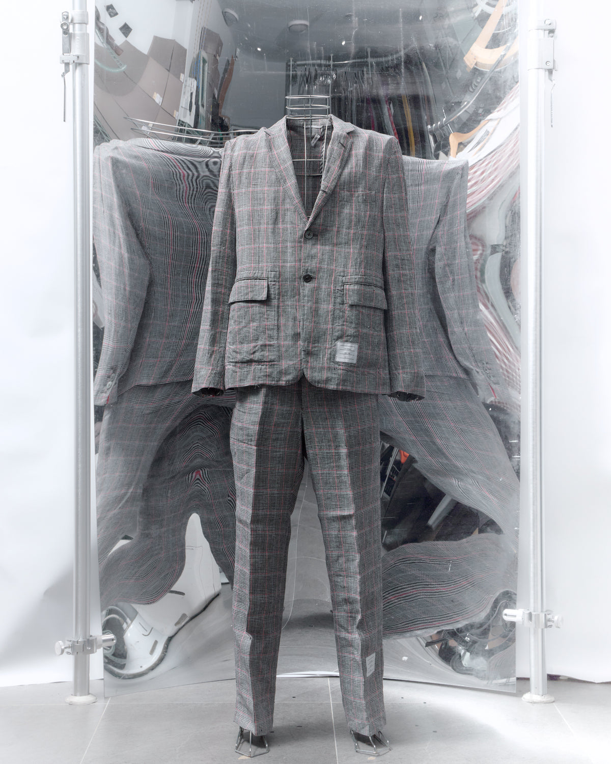 Thom Browne Houndstooth Glen Plaid Full Suit