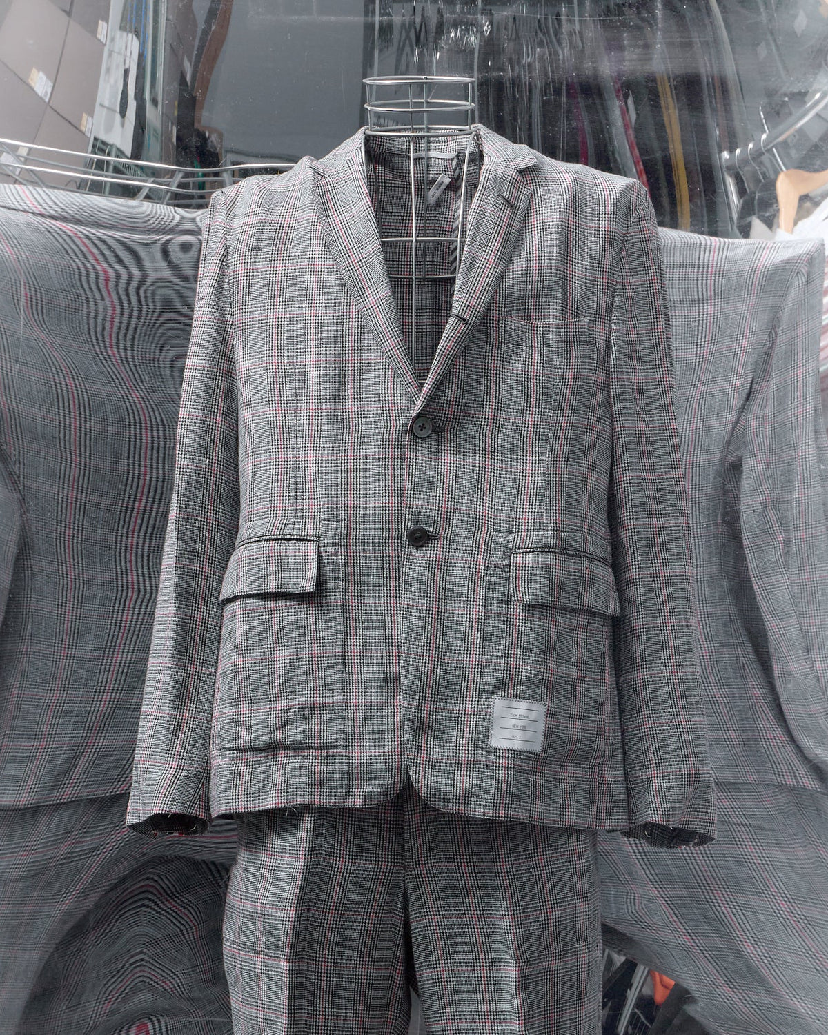 Thom Browne Houndstooth Glen Plaid Full Suit