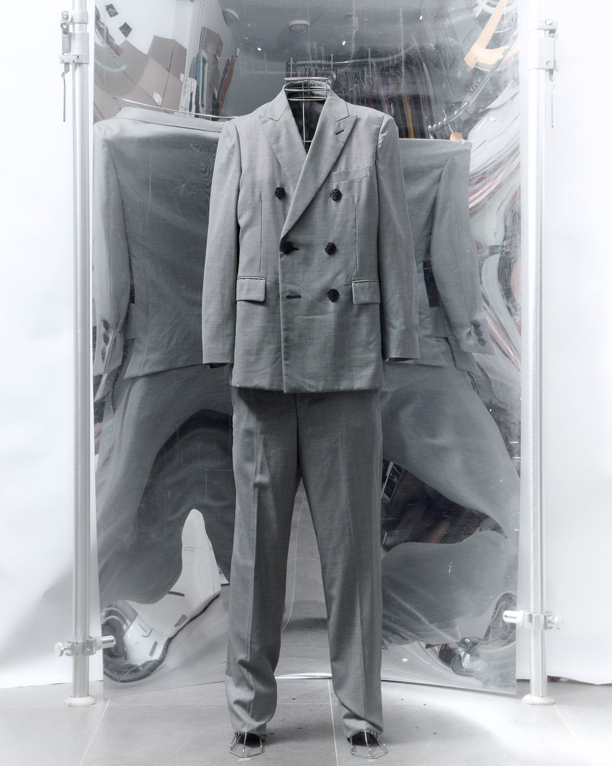 Comme des Garçons Homme Plus SS 2013 Poor King deconstructed two-piece suit