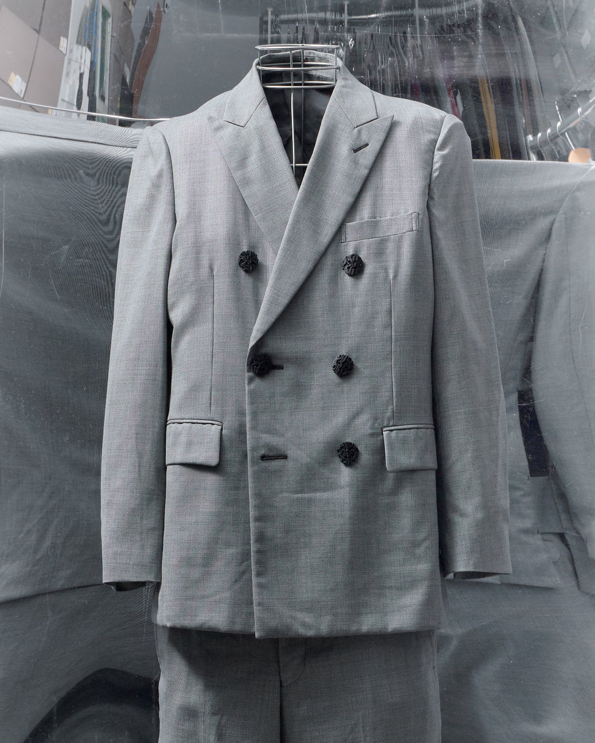 Comme des Garçons Homme Plus SS 2013 Poor King deconstructed two-piece suit