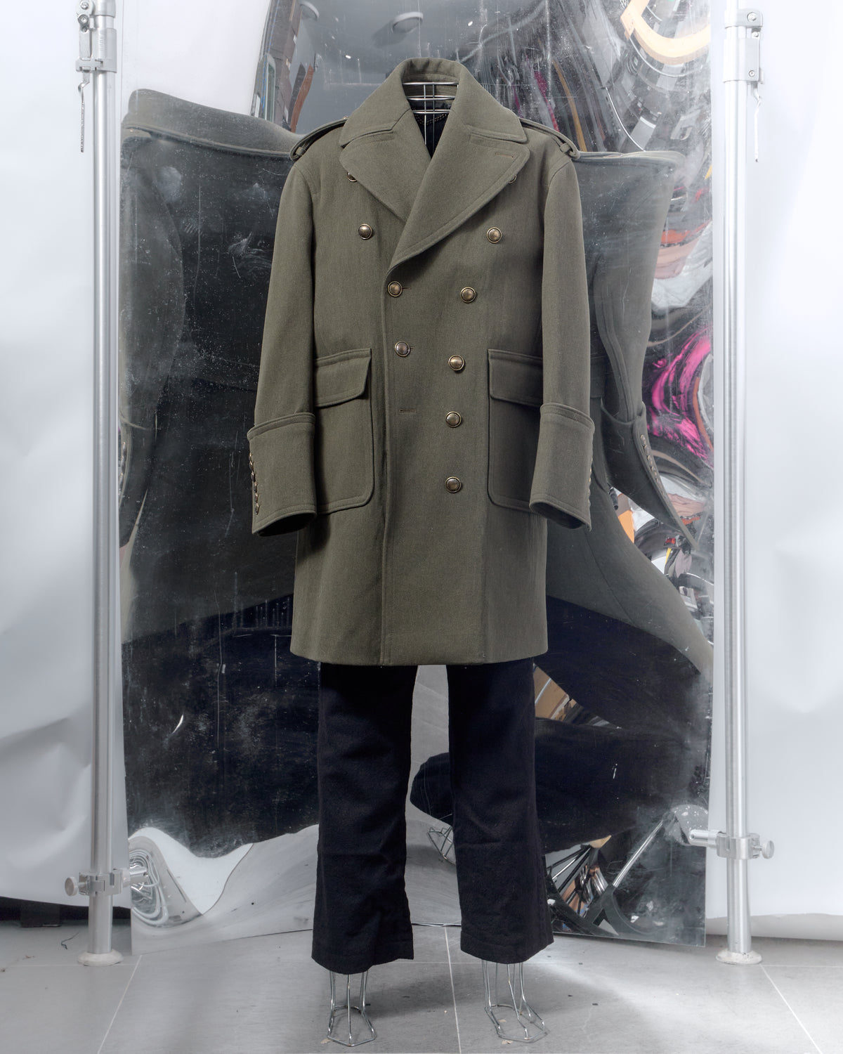 Burberry Prorsum FW 2010 Heavy felt wool coat