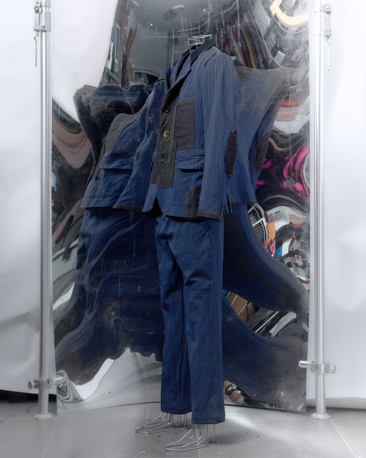 CDG Junya Watanabe MAN AW 2013 Patchwork 2-piece Suit
