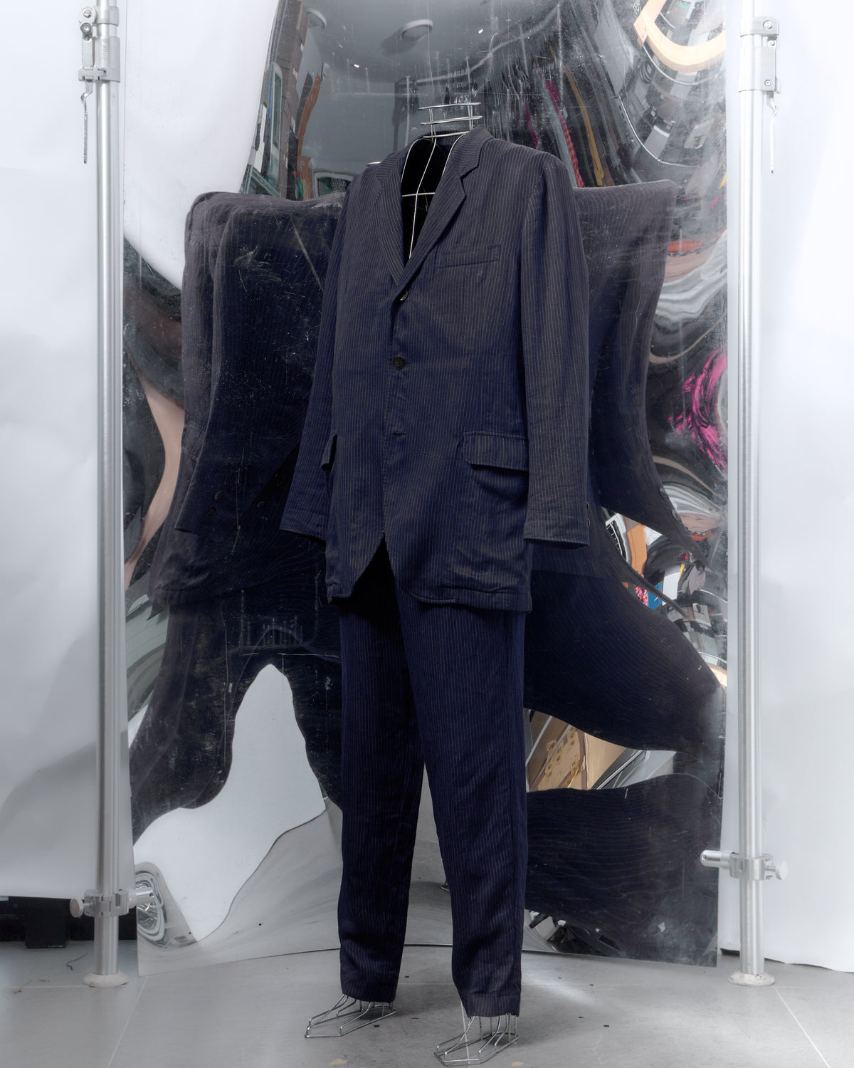 Yohji Yamamoto SS 2005 Pour Homme Stripe Blazer