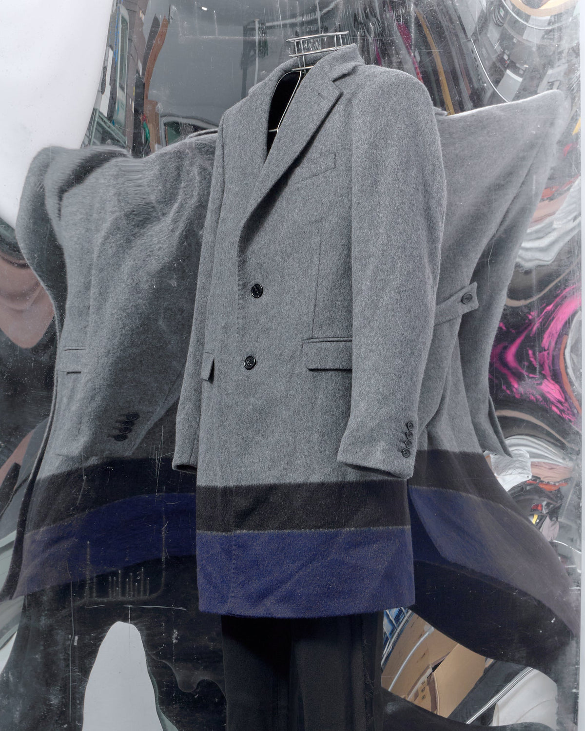 Raf Simons AW 2015 Wool Chester Coat