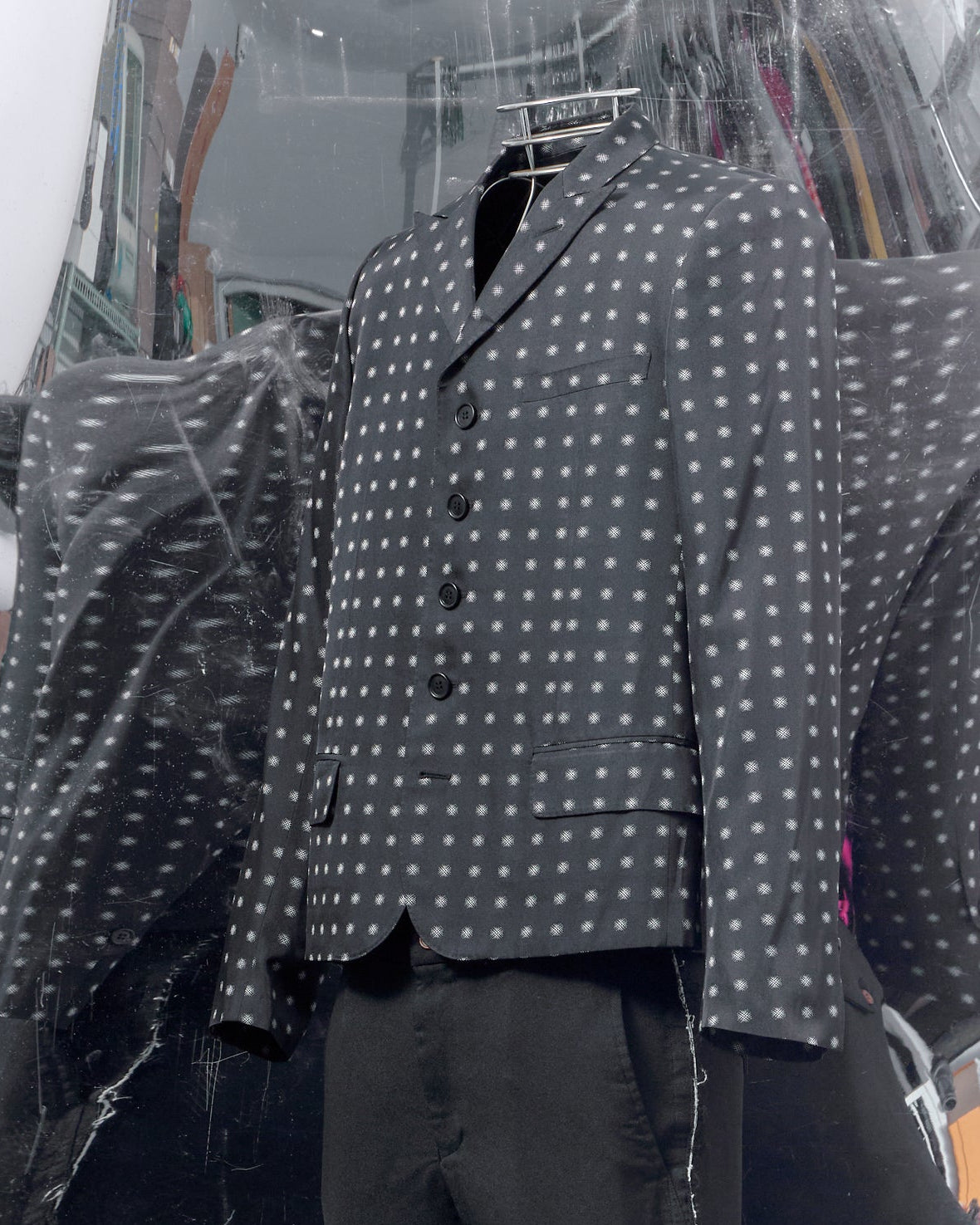 Dior SS 2006 Silk Polka Dot Blazer