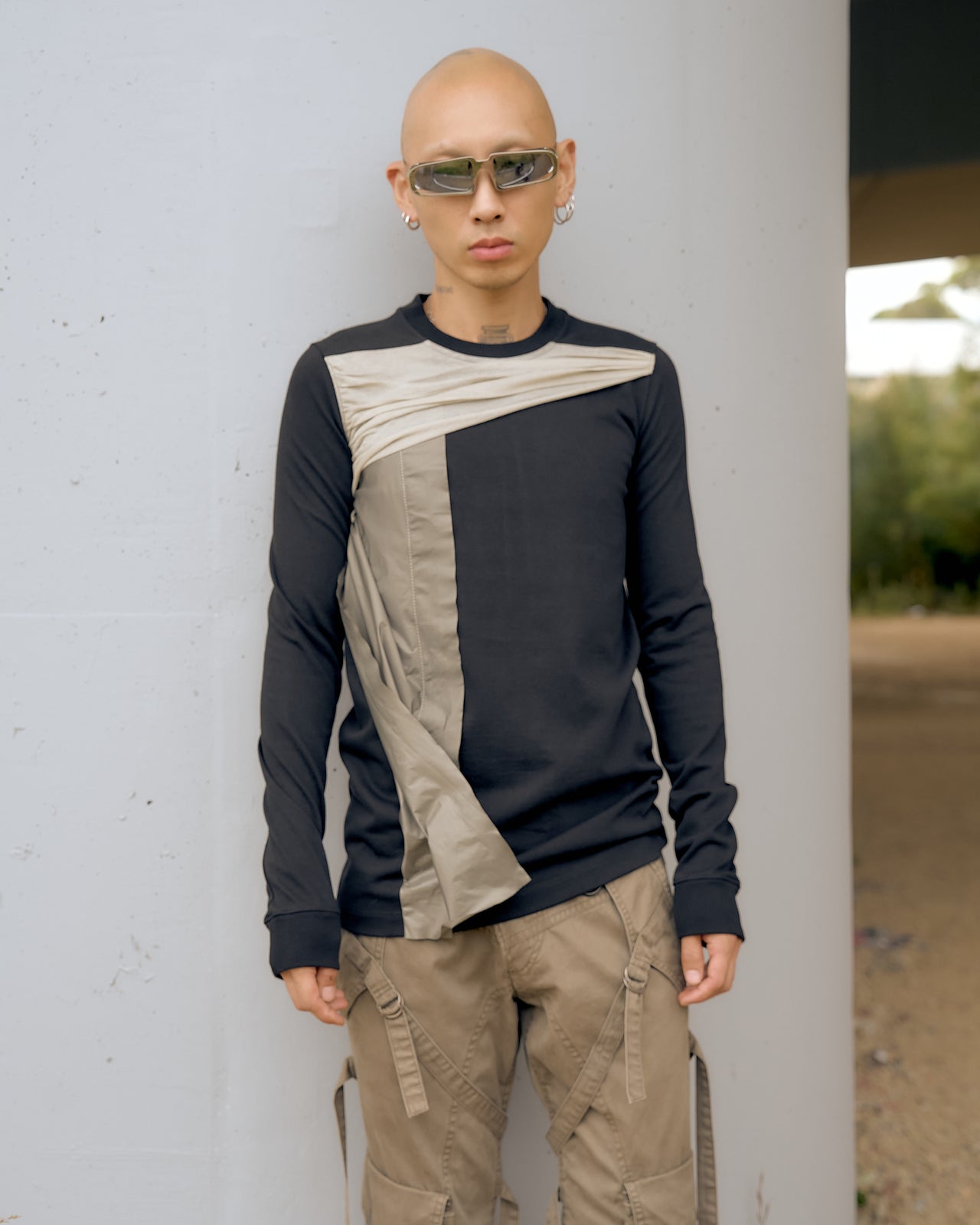 Rick Owens FW 2018 Sisyphus Panelled sweatshirt