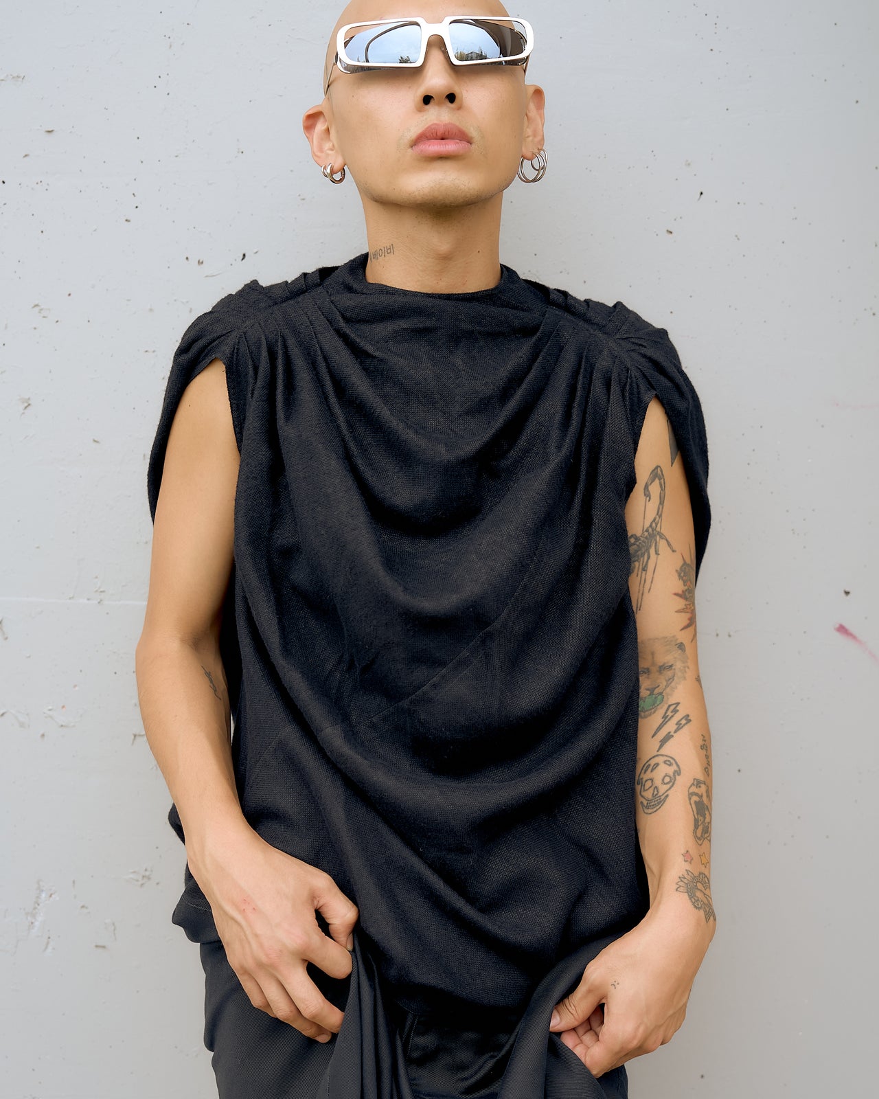 Rick Owens FW 2016 Mastodon Claudette woven top