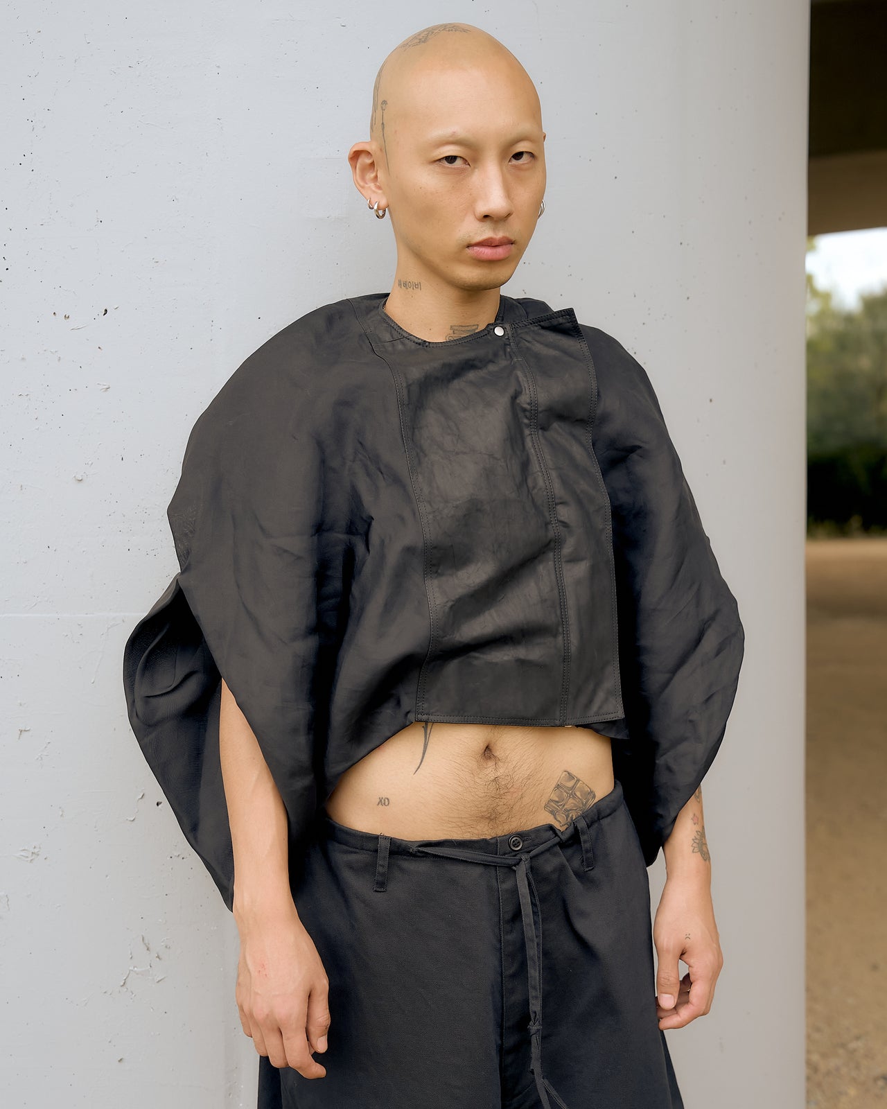Rick Owens SS 2016 Cyclops Short Debussy biker blouson