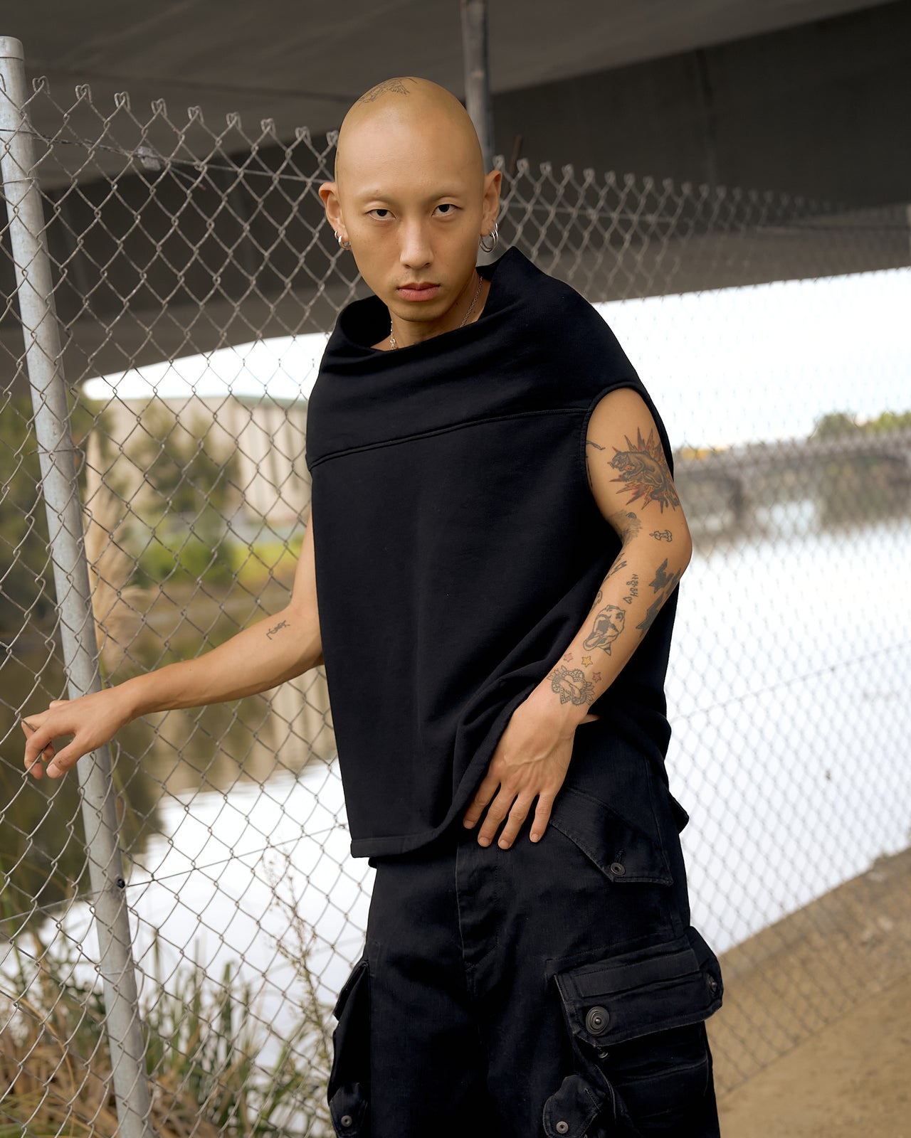 Rick Owens DRKSHDW FW 2016 sleeveless sweatshirt