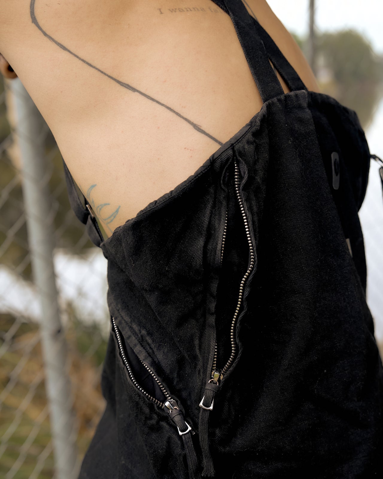 Boris Bidjan Saberi AW 2016 Waxed utility gilet