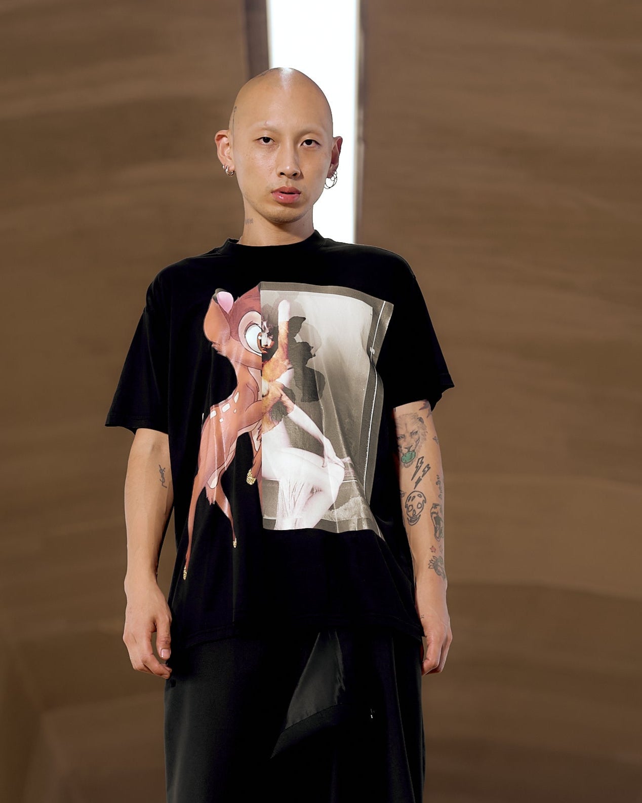 Givenchy SS 2014 Bambi graphic t-shirt