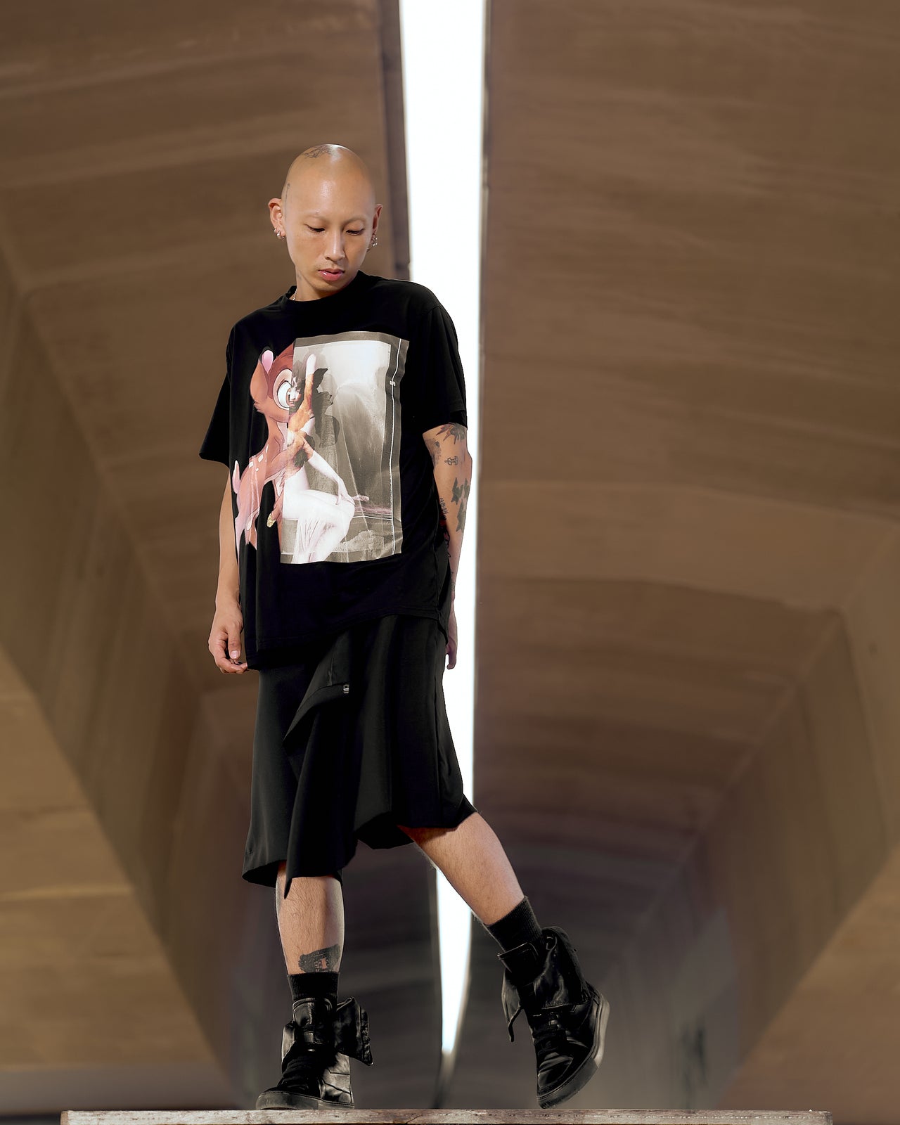 Givenchy SS 2014 Bambi graphic t-shirt