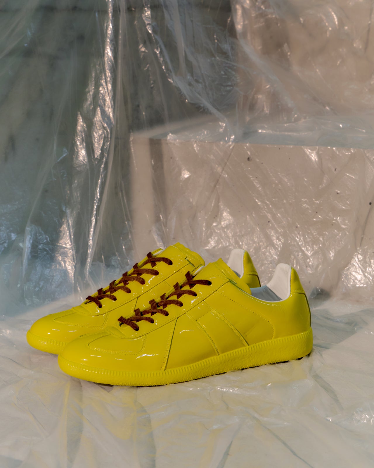 Maison Margiela 2022 Rubber-Dipped GAT Replica Sneakers