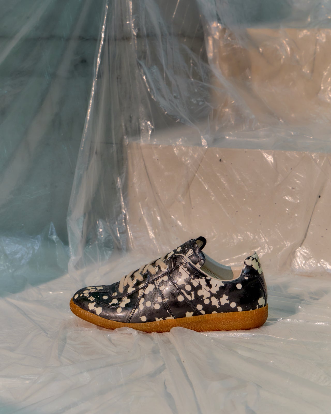 Maison Margiela 2009 20th Anniversary Replica GAT Lambskin Confetti Sneaker