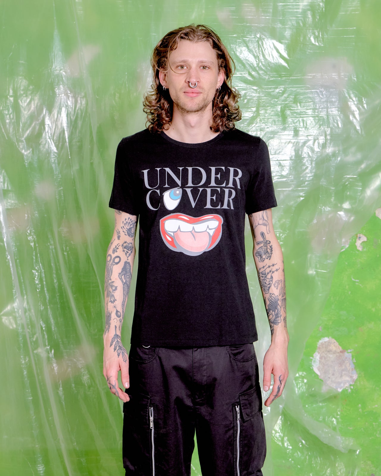 Undercover SS 2017 "Mouth" Logo T-Shirt