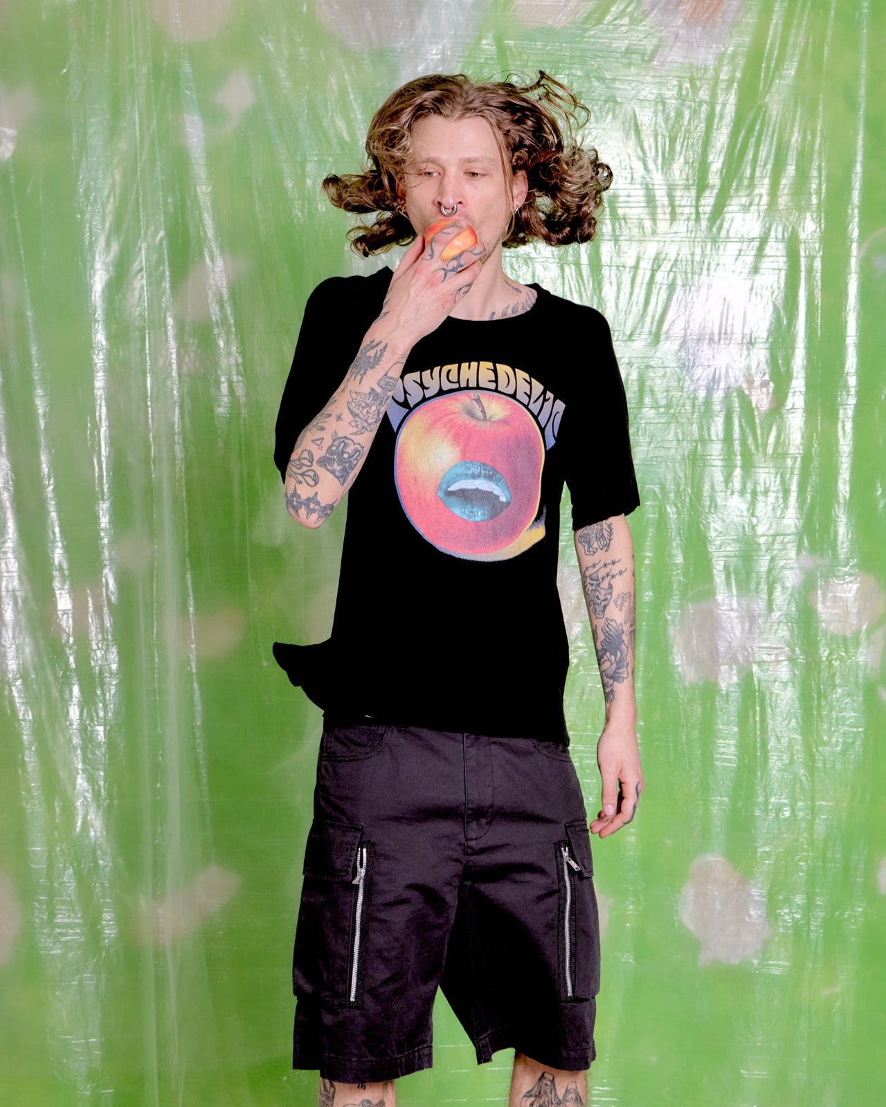 Undercover SS 2017 "Psychedelic Apple" T-Shirt