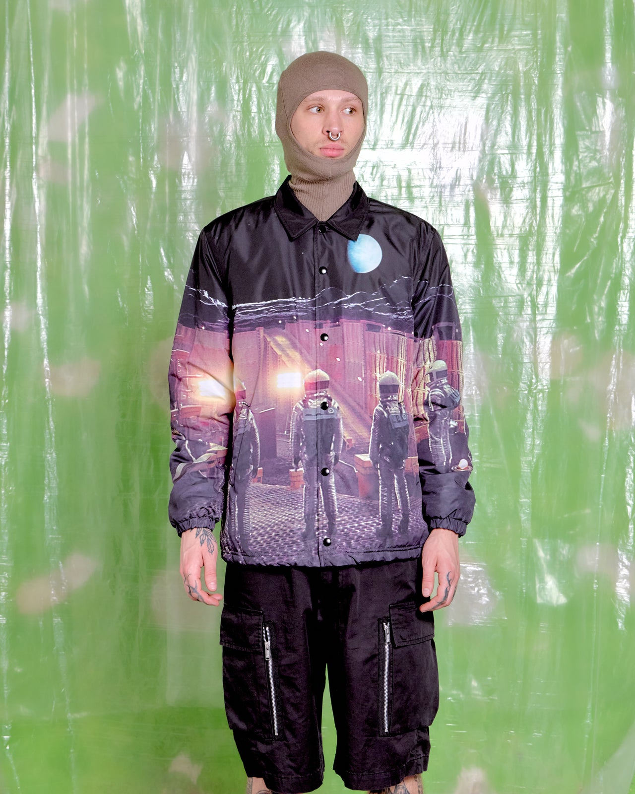 Undercover X 2001: A Space Odyssey by Stan Kubrick Padded Coach Jacket
