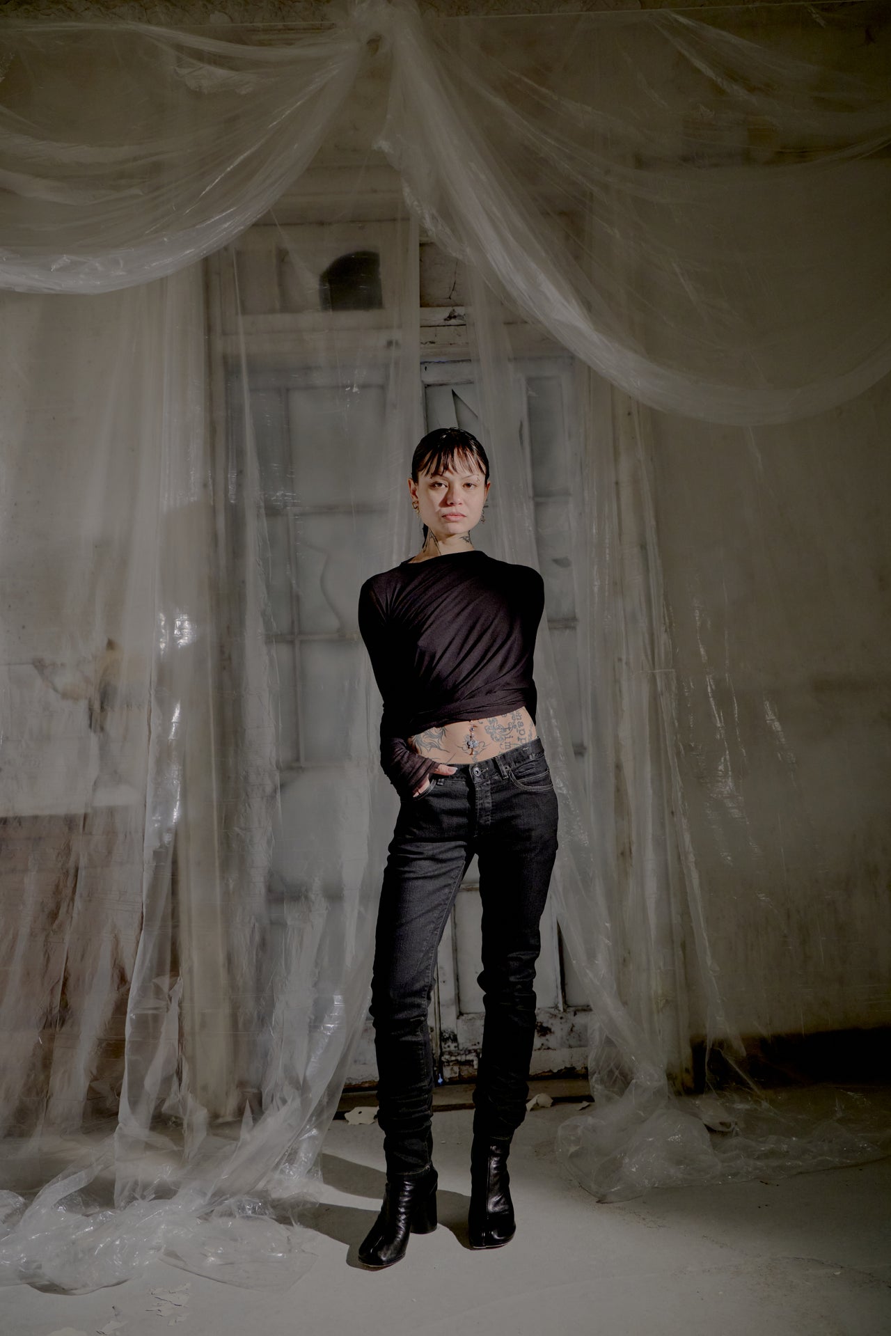 Rick Owens DRKSHDW SS 2013 Detroit Cut Denim Pant